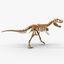 c4d dinosaur t-rex bones 2