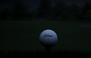 golf ball scene 3d x