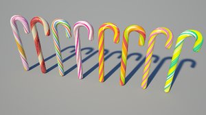 3ds max 8 candy canes