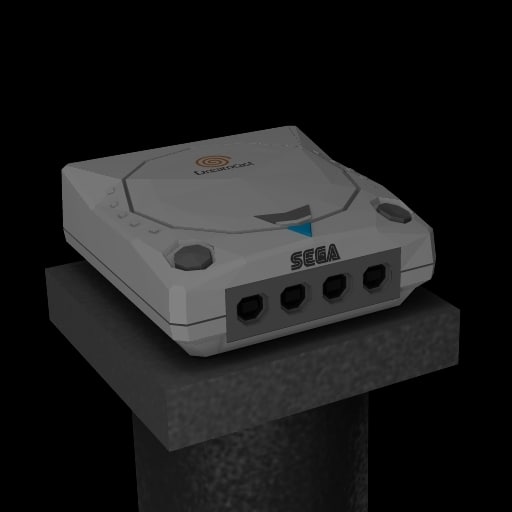 3d model sega dreamcast