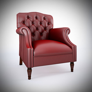 lancaster burgundy chair max