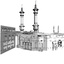 building masjid al-haram 3d model