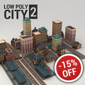 3d city buildings 2 model