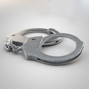 3d chain-linked handcuffs