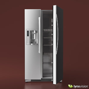 refrigerator lg 3d model