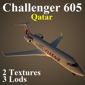 bombardier challenger 605 qtr max