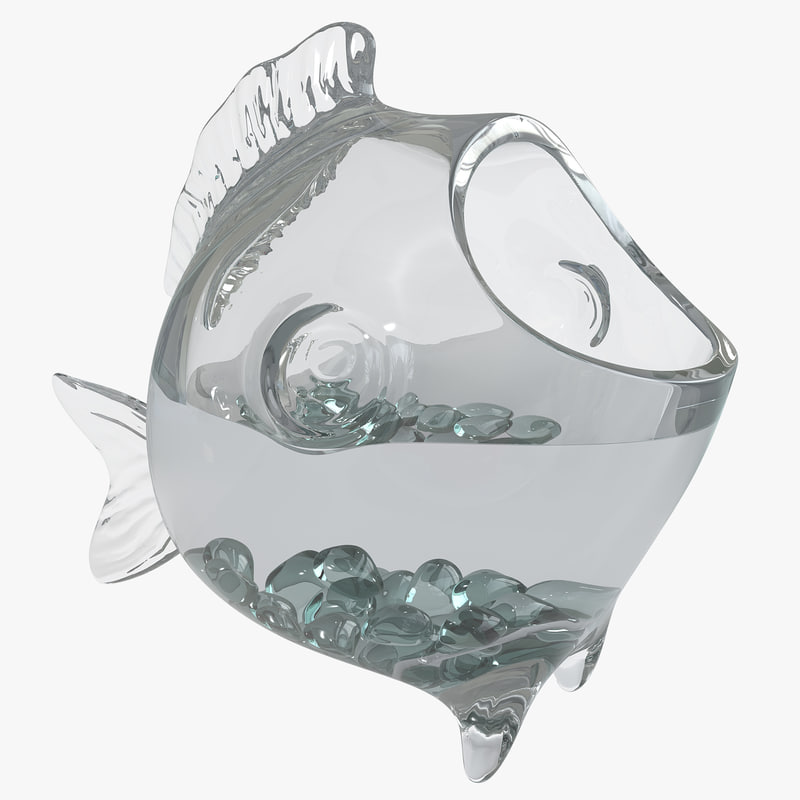decorative fish bowl 3d max