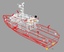 20m firefighting boat 3d model