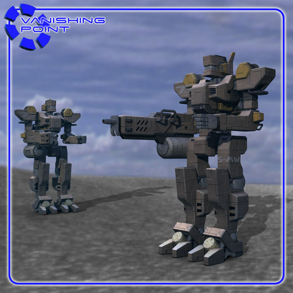 Robot Sentinel Mech 3d Model