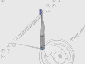 electric toothbrush 3d model