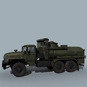 3ds russian army atz-7 ural-4320