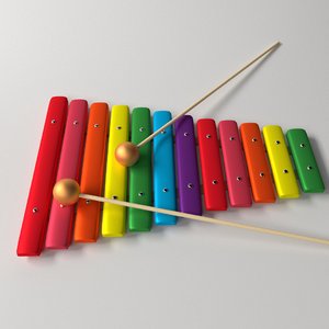 3d xylophone