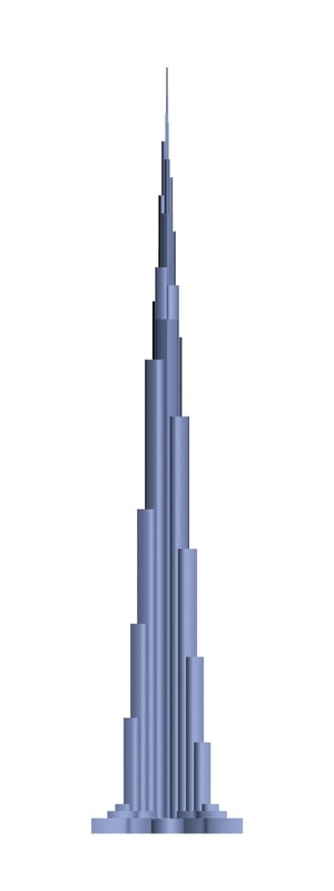 Burj Khalifa 3d Model Free