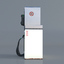 gas gasoline pump 3d model