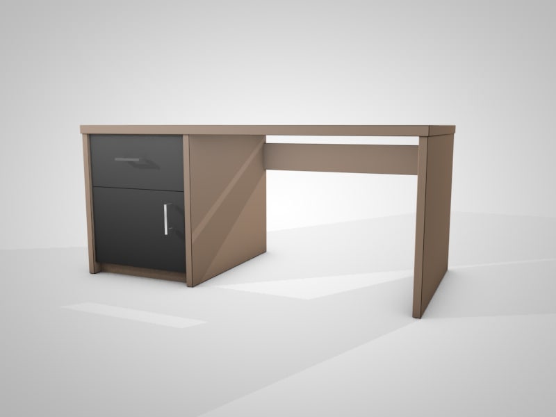 office desk c4d free