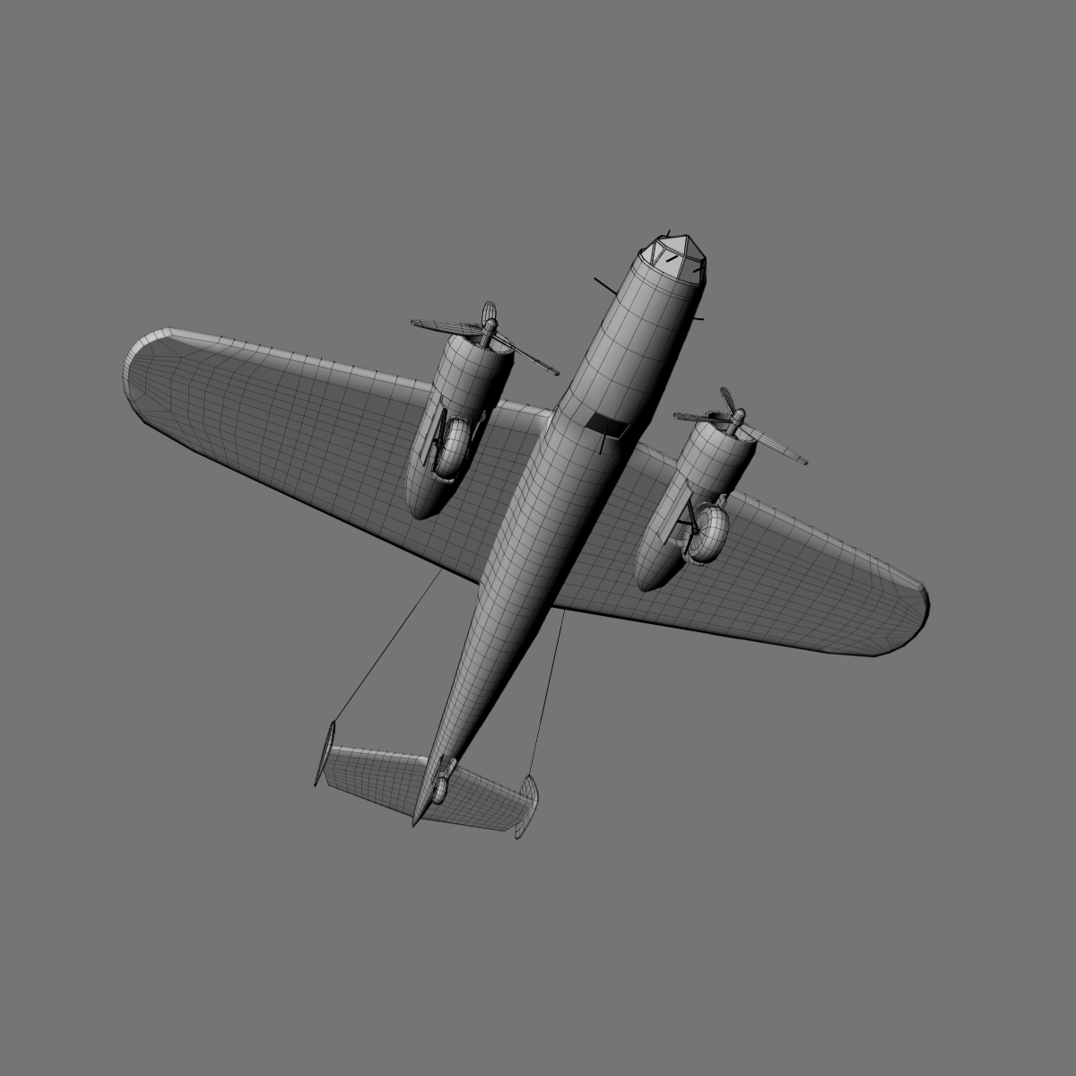 3d model dornier 17