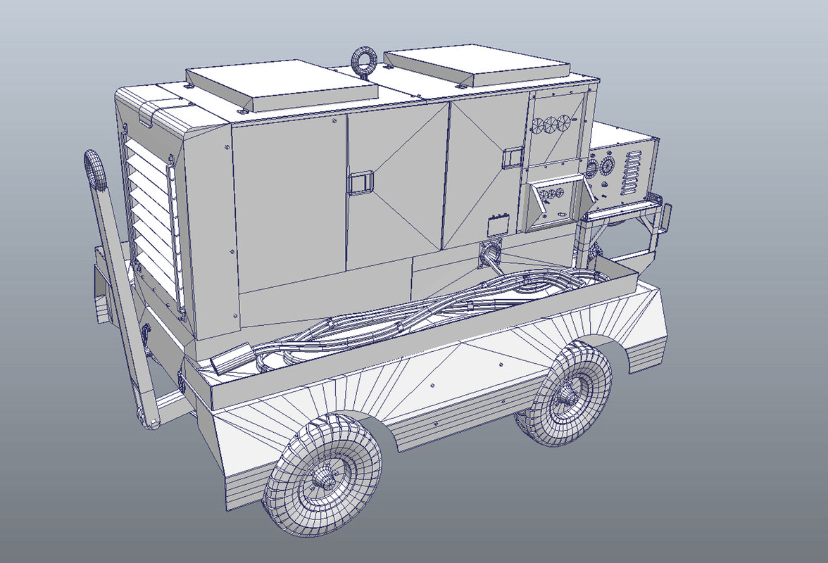 aircraft gpu 3d obj