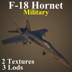 3d boeing military mil fighter model