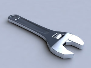 pipe wrench 3d max