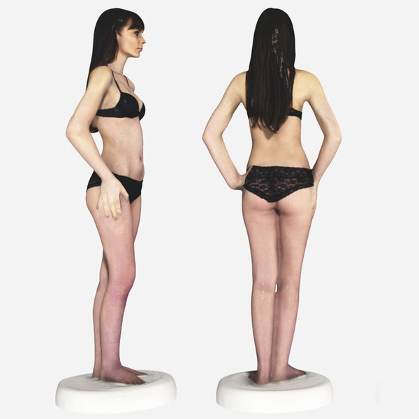 3d Scan Female Woman Model