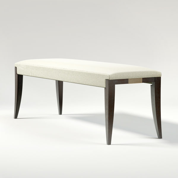 baker atelier bench 3d model