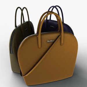 3d hand bag model