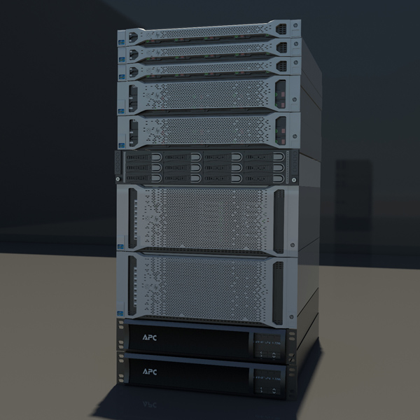 hp servers proliant cluster x