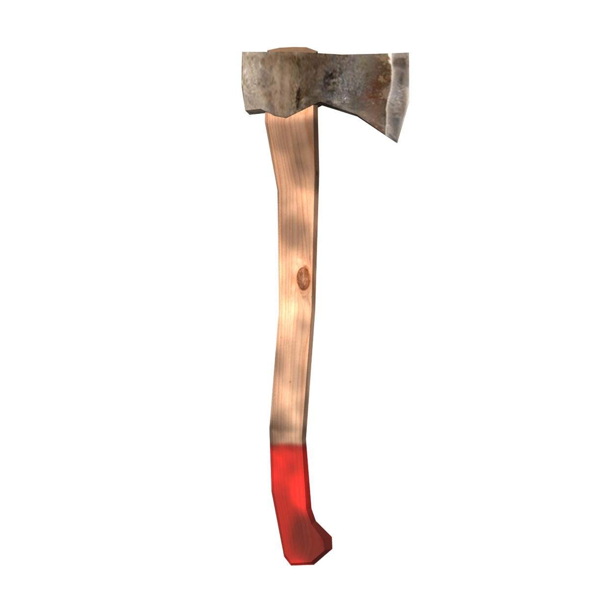 Free Wood Axe 3d Model