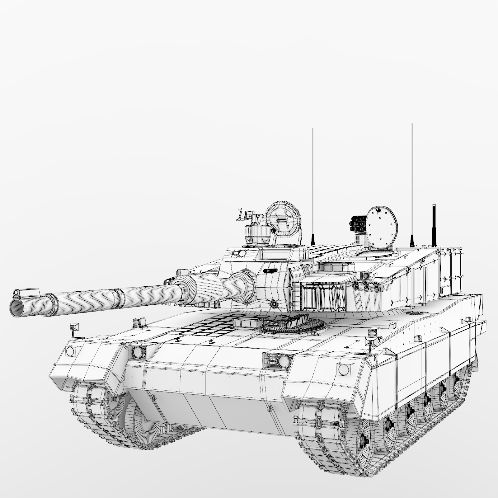 K2 Black Panther Blueprints Tanks