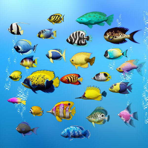 3D Sea-Life Models | TurboSquid