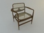 chair armchair mid-century 3ds
