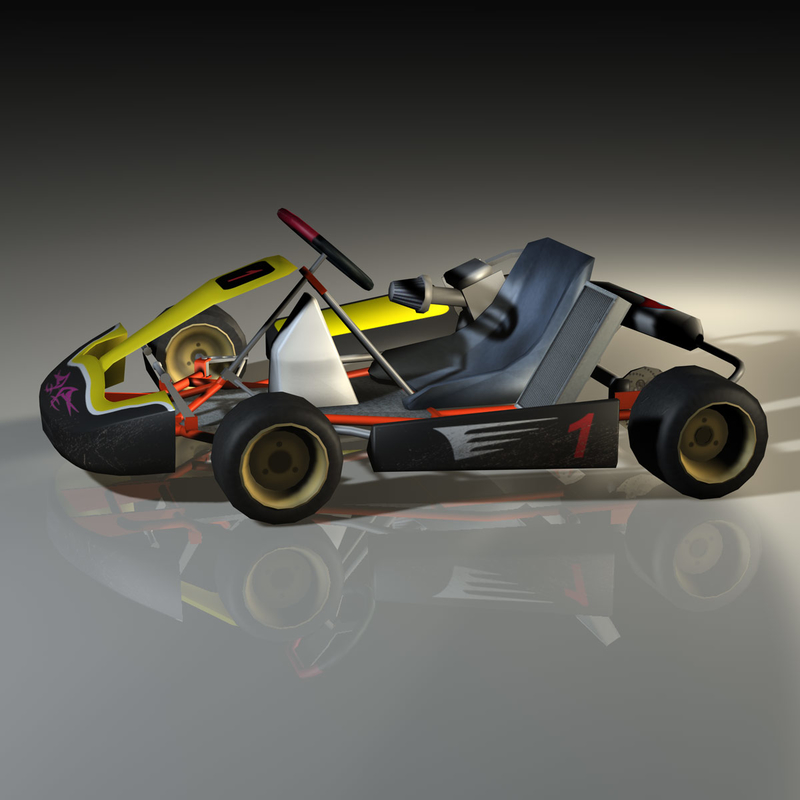 kart 3d model