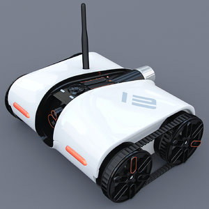 3d rover spy tank model