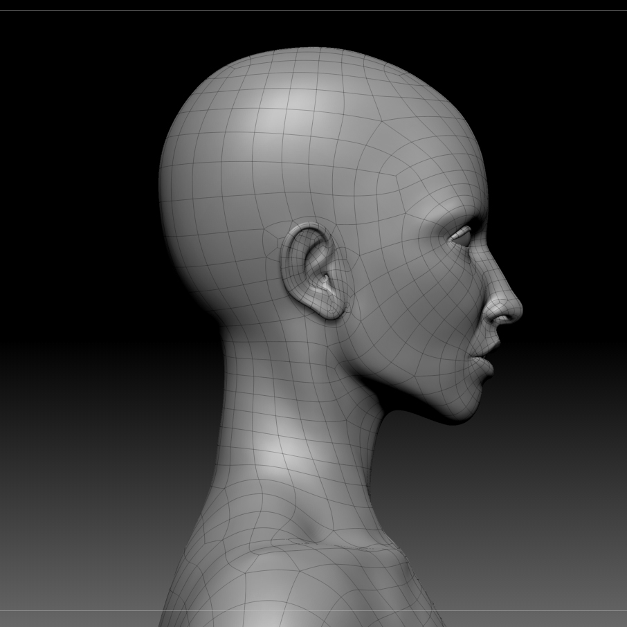 3ds max base mesh