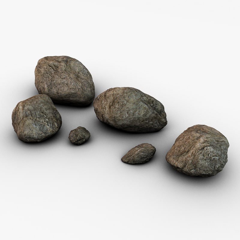 rocks-3d-model