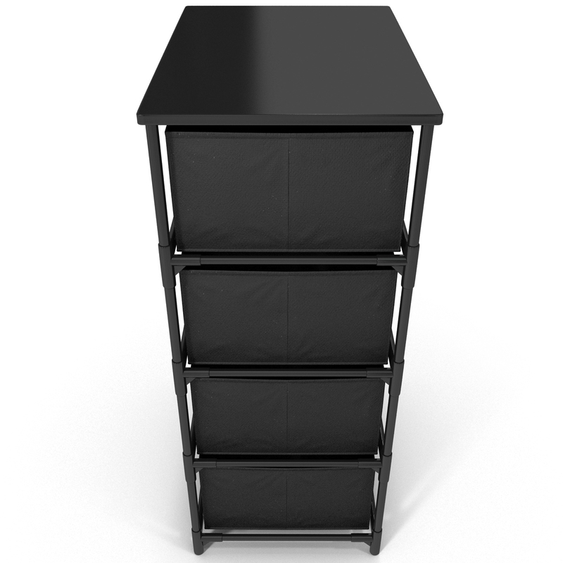 drawer canvas storage black 3d max