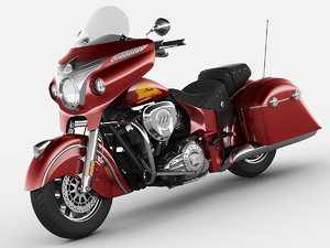 3d model indian chieftain 2014