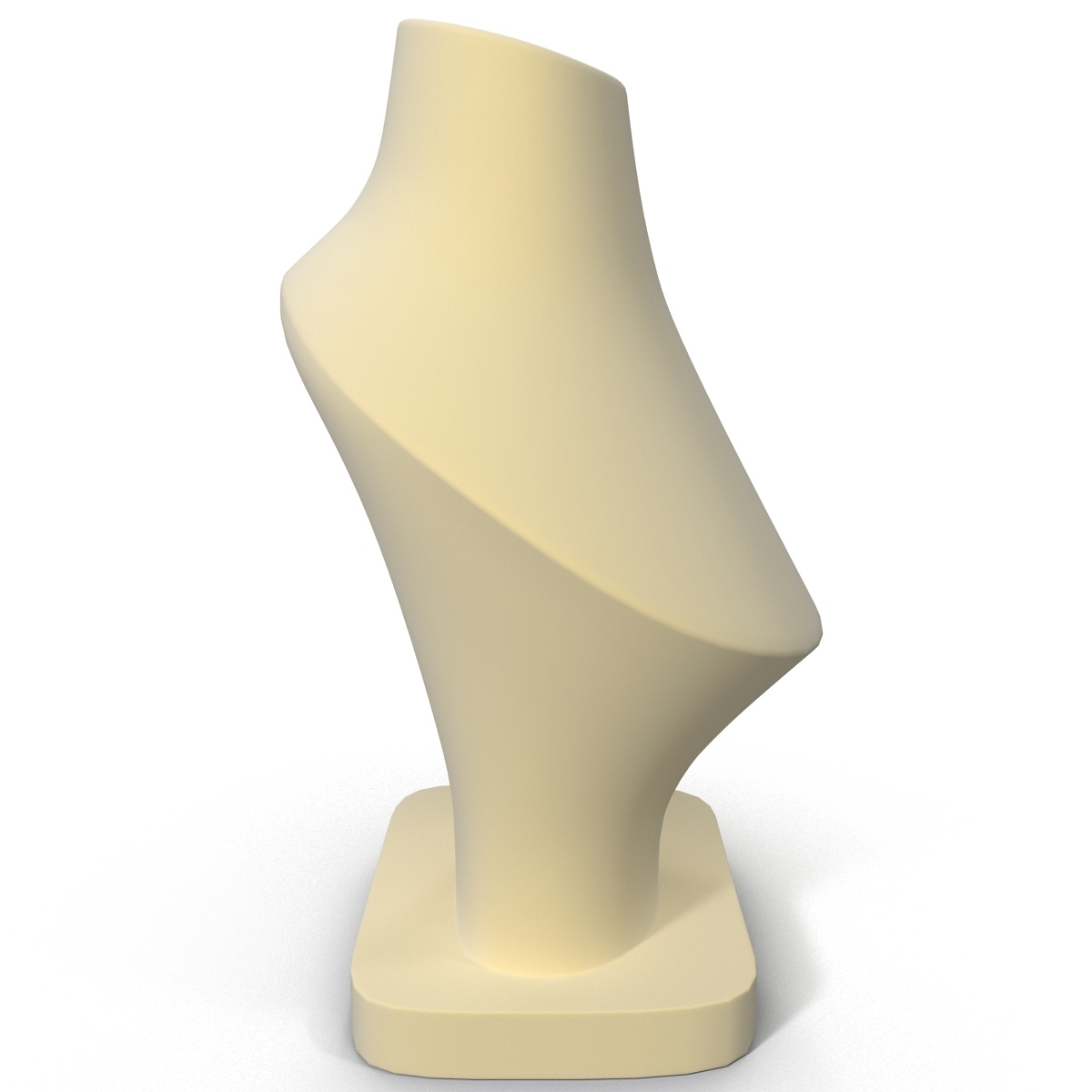 3d jewellery display bust model