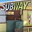 subway restaurant 3d model