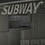 subway restaurant 3d model
