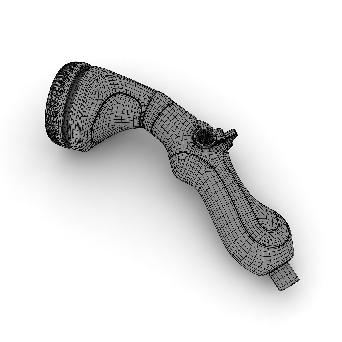 3d model hose nozzle 02