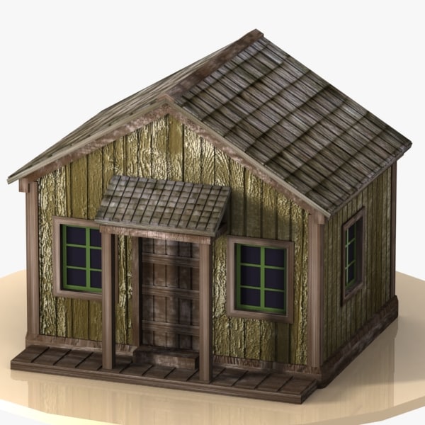 Haunted house 3d model free Haunted house 3d model free
