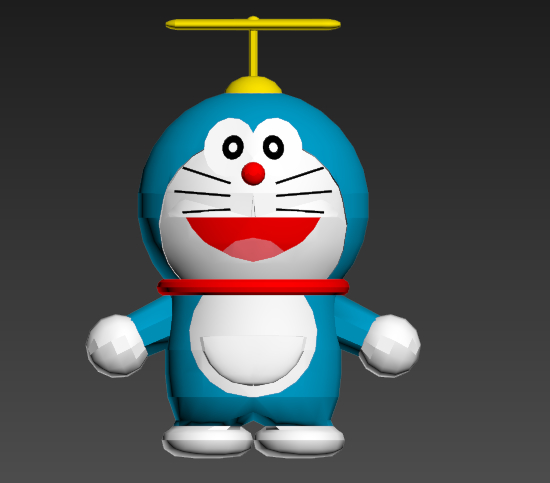 Doraemon 3d Models For Download Turbosquid