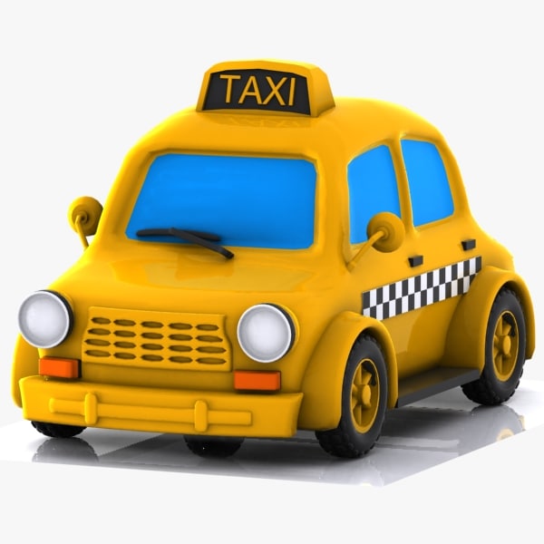 taxi taxi cartoon toys