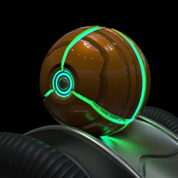metroid morph ball stress reliever
