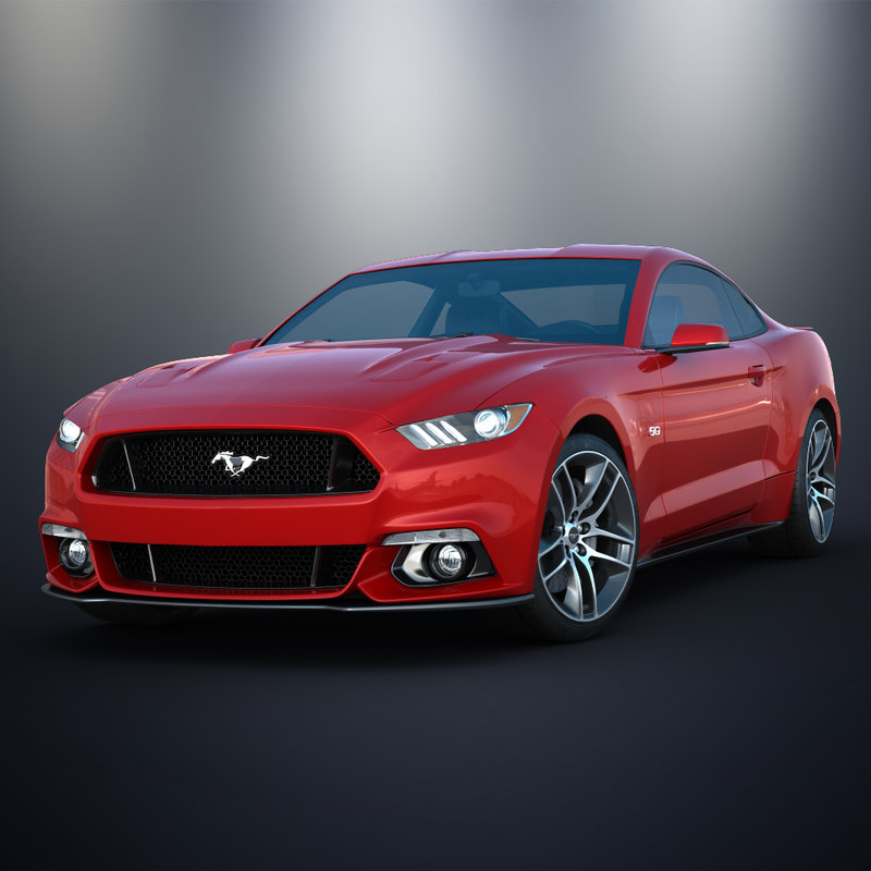 Ford mustang 3d model