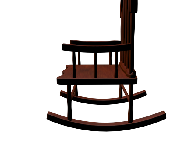 kostenlos Schaukelstuhl 3D-Modell - TurboSquid 779387