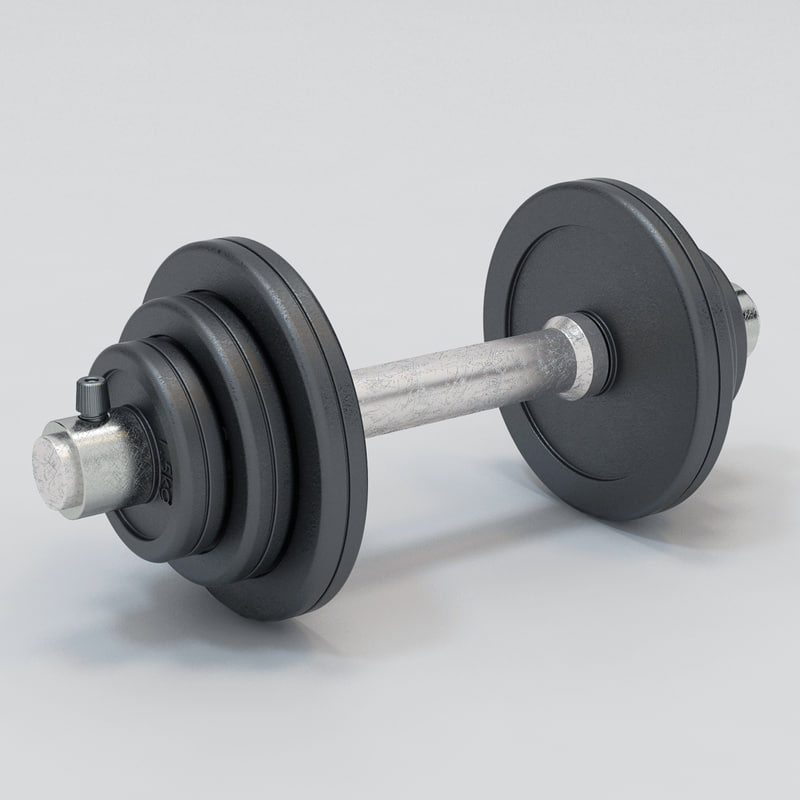 weights 3d model