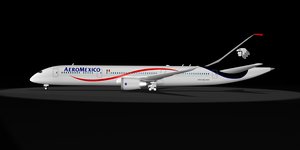 max aeromexico 787 dream liner