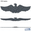3d chrome eagle model